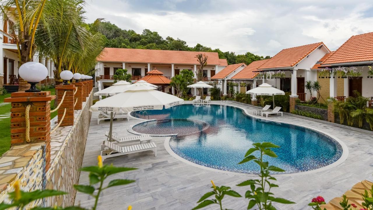 Bungalow Sáng Tươi Mountains Phú Quốc Ngoại thất bức ảnh